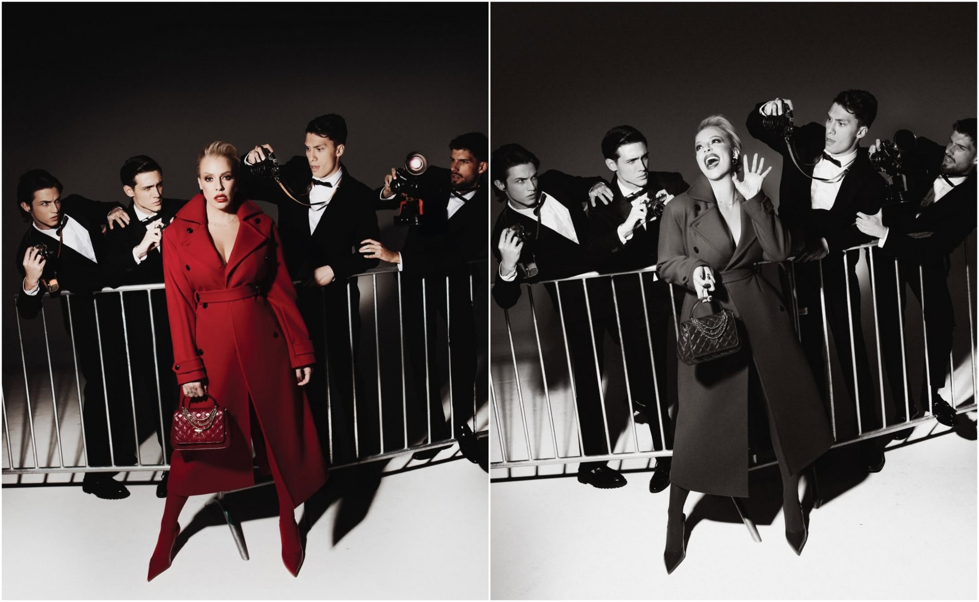 Тамара Тодевска дефинира есенска елеганција: Во најстилскиот капут на сезоната за новиот едиторијал на Fashion Group