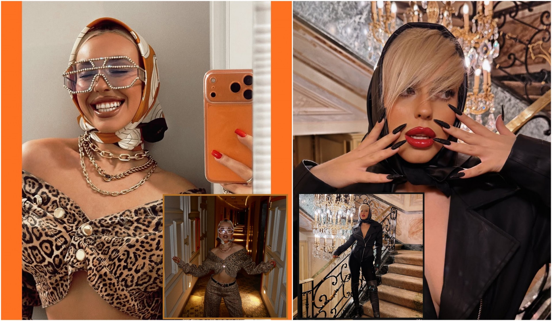 Антониа Гиговска неодолива во ретро стил: Марамите како нејзин нов моден потпис