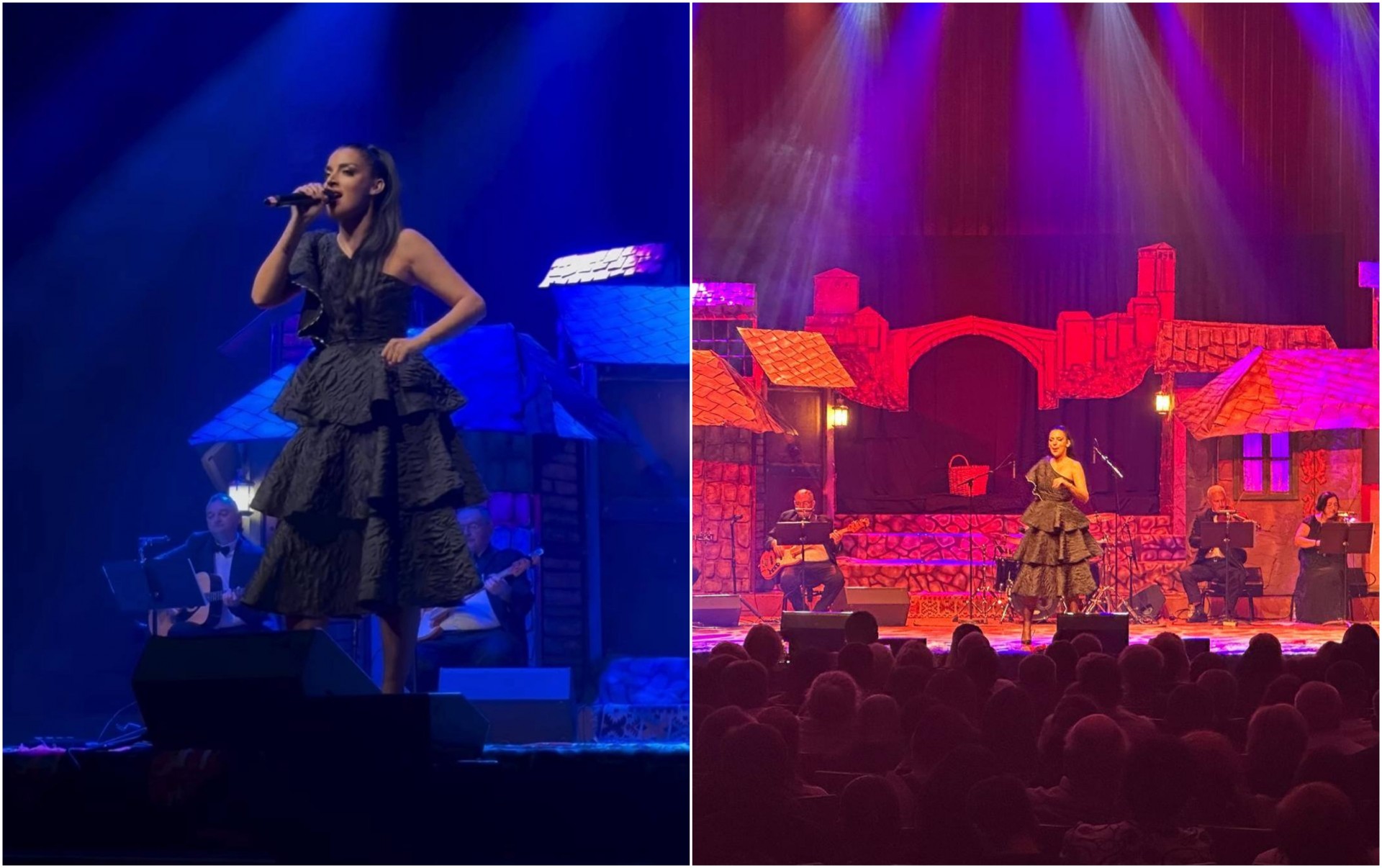 Македонска песна ечеше во „Ватрослав Лисински“: Андријана Јаневска со македонска песна ја освои загрепската публика (ВИДЕО)