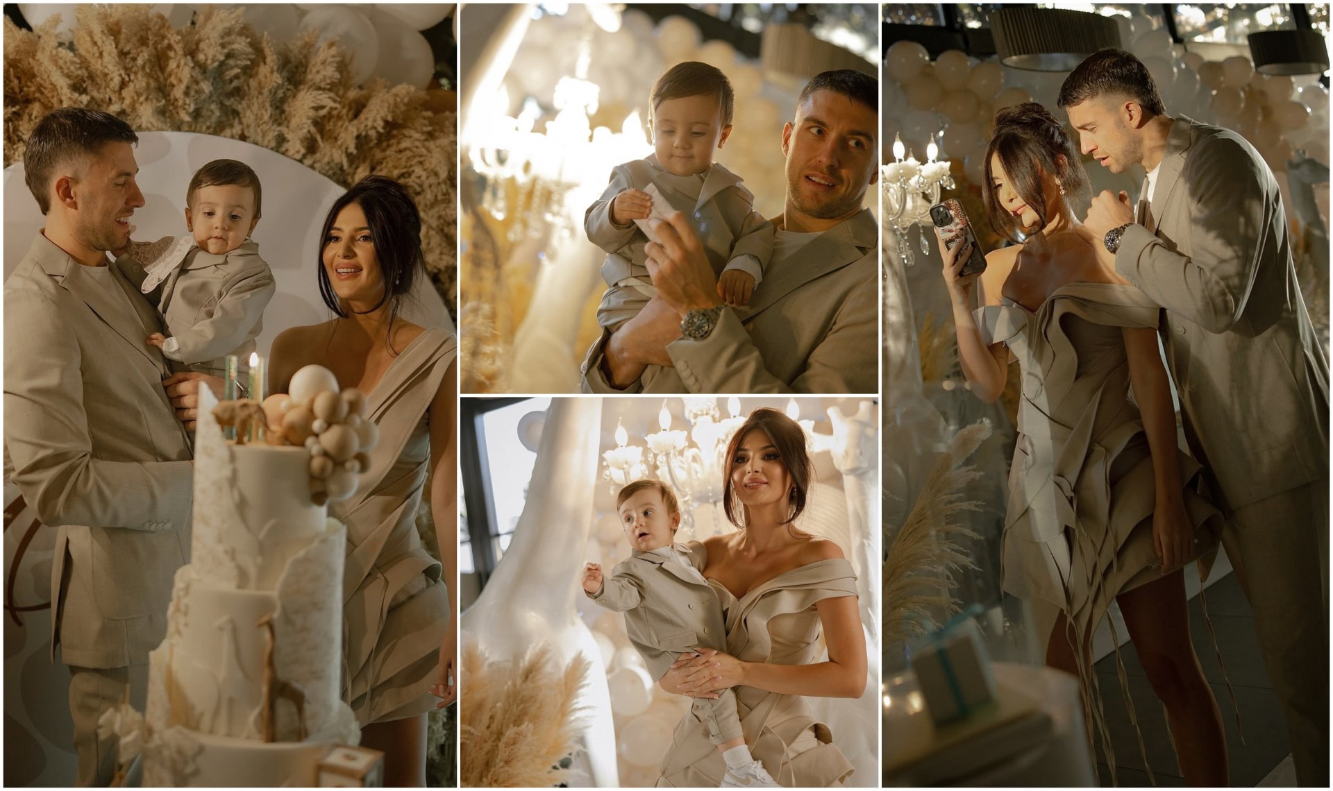 Прв роденден на наследникот на Кузмановски: Бајковита прослава со торта инспирирана од дивиот свет