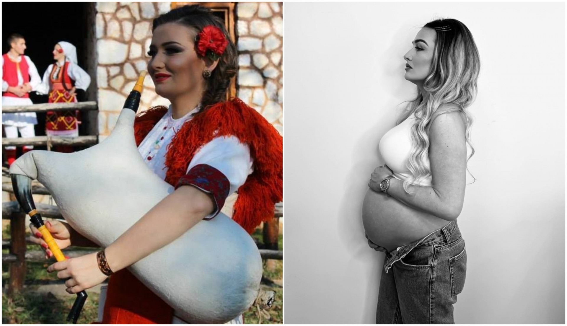 Македонската пејачка и гајдаџика, стана мајка на Митровден: Ја роди ќерката Талија