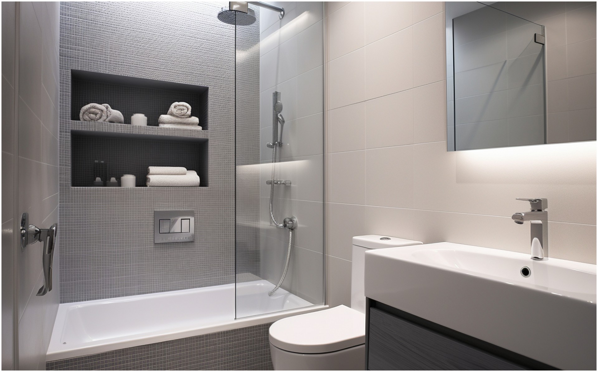 Како да имате модерна бања со малку пари: Заборавете на завесите за туширање, ова е тоа што сите го бараат сега!