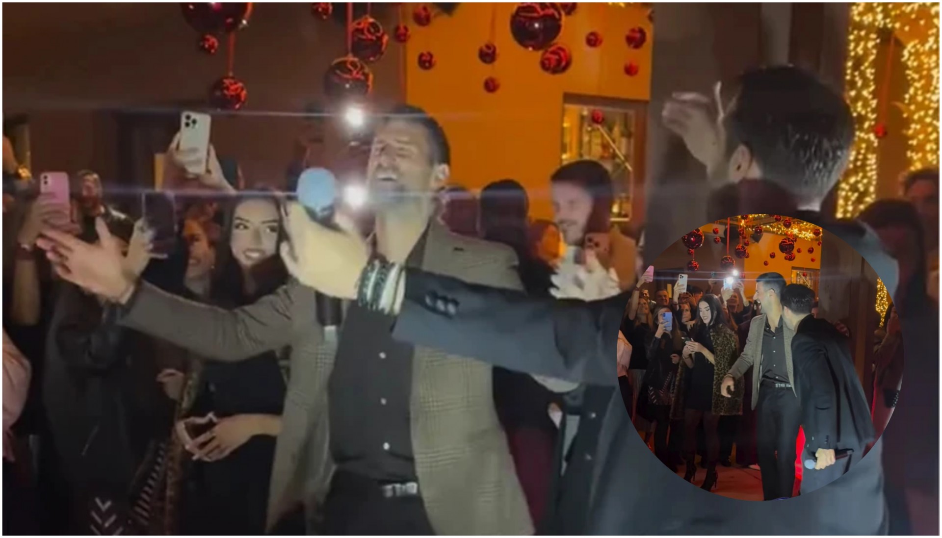 Ноле се одомаќини во Атина и ги засени Грците: Заигра сиртаки, па пејачот му запеа српски хит - ВИДЕО