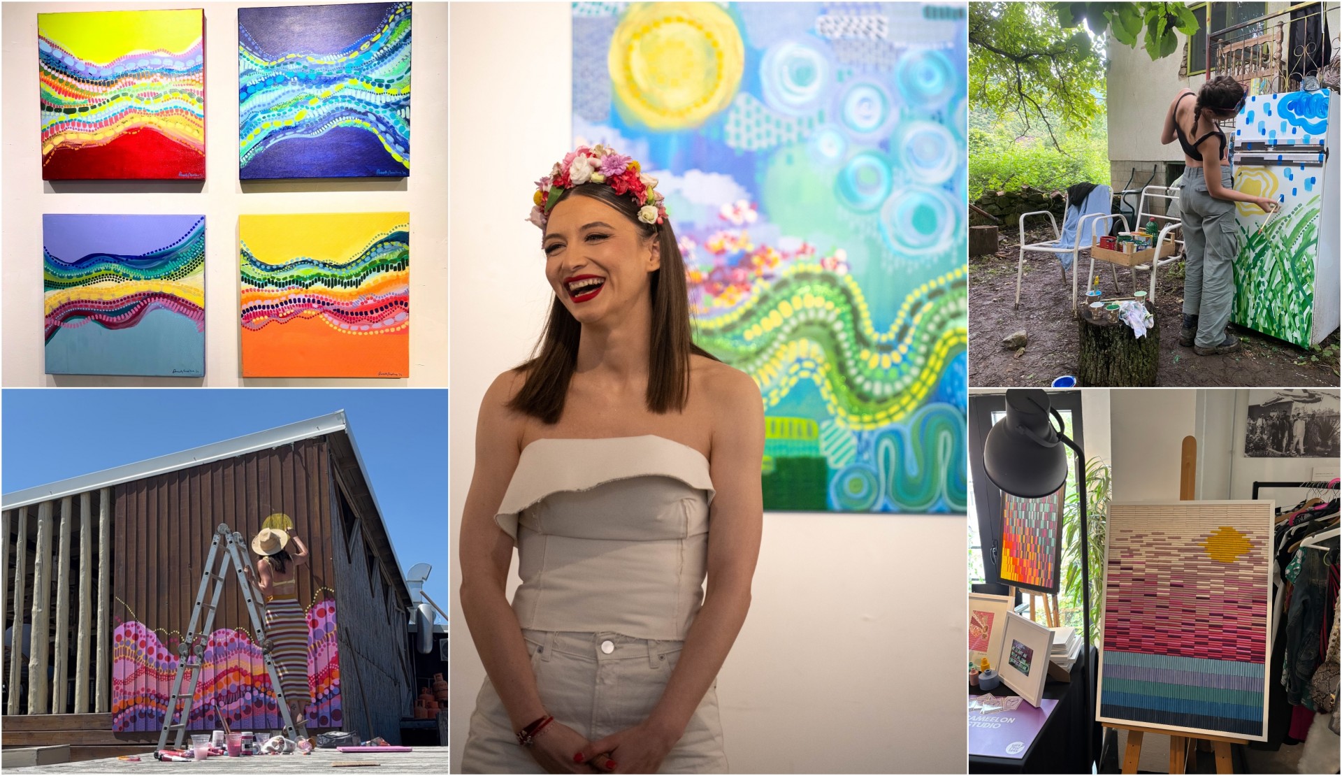 #СкрозЈас приказна Мартина Рмуш: „Kреативноста е начин на размислување -  ја изразувам и на работното место во dm и во моите уметнички дела “!