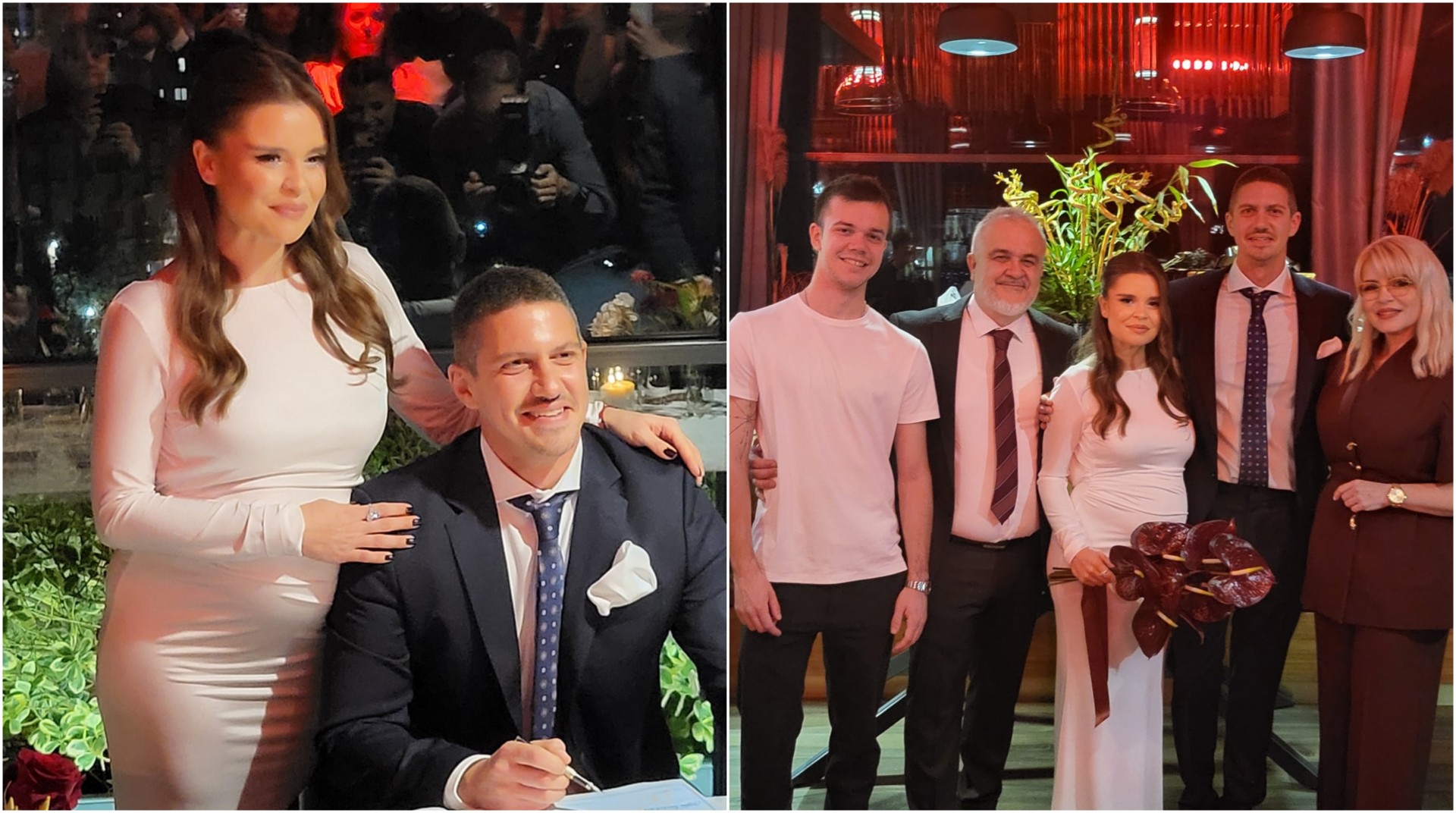 Билјана Дебарлиева ја омажи ќерка си Ана: Интимна венчавка во кругот на најблиските