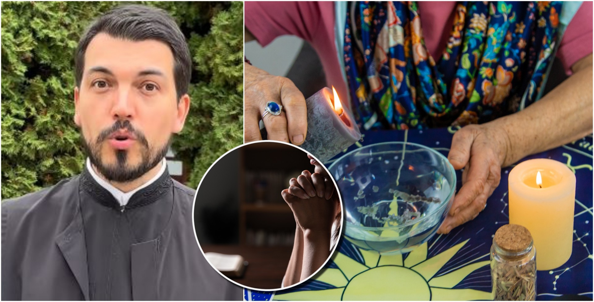 Отец Александар објаснува каков грев навлекуваат луѓе кои одат кај гатачки, бајачки, астролози и веруваат во „бабини деветинки“