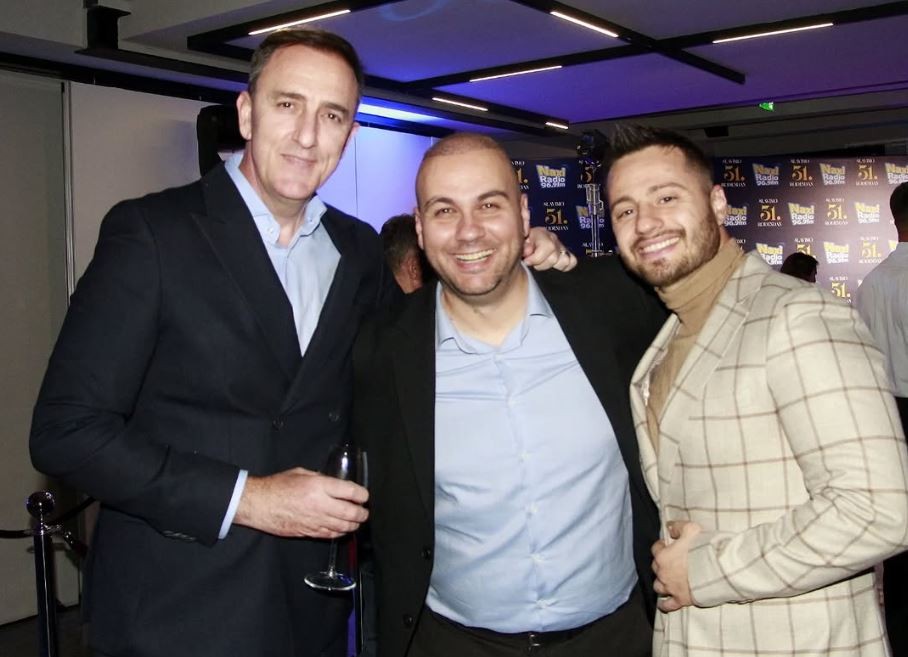 Тројка што ја сака Балканот: Давид, Серѓеј и Бојан на исто место, во ист момент