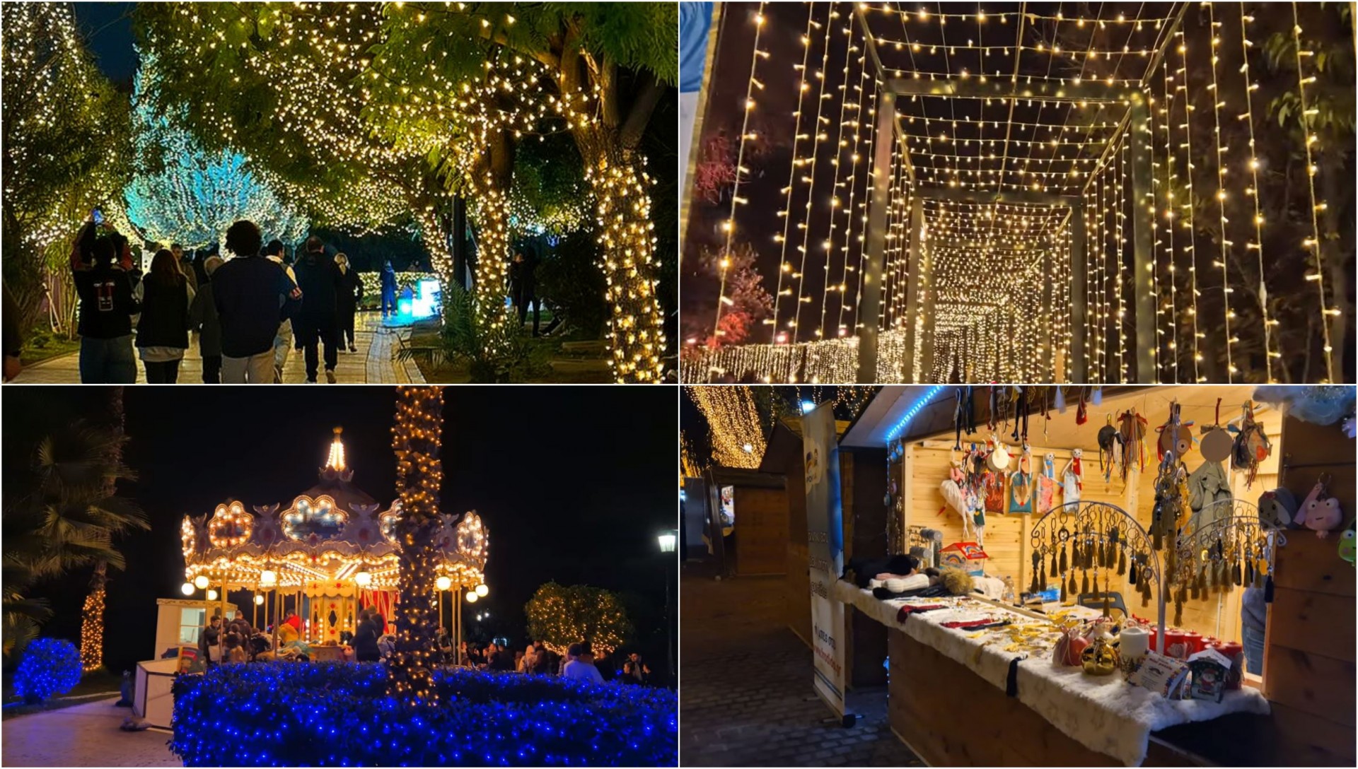 Божиќна магија во срцето на Атина: „Педион ту Ареос“ го отвора најголемото празнично село