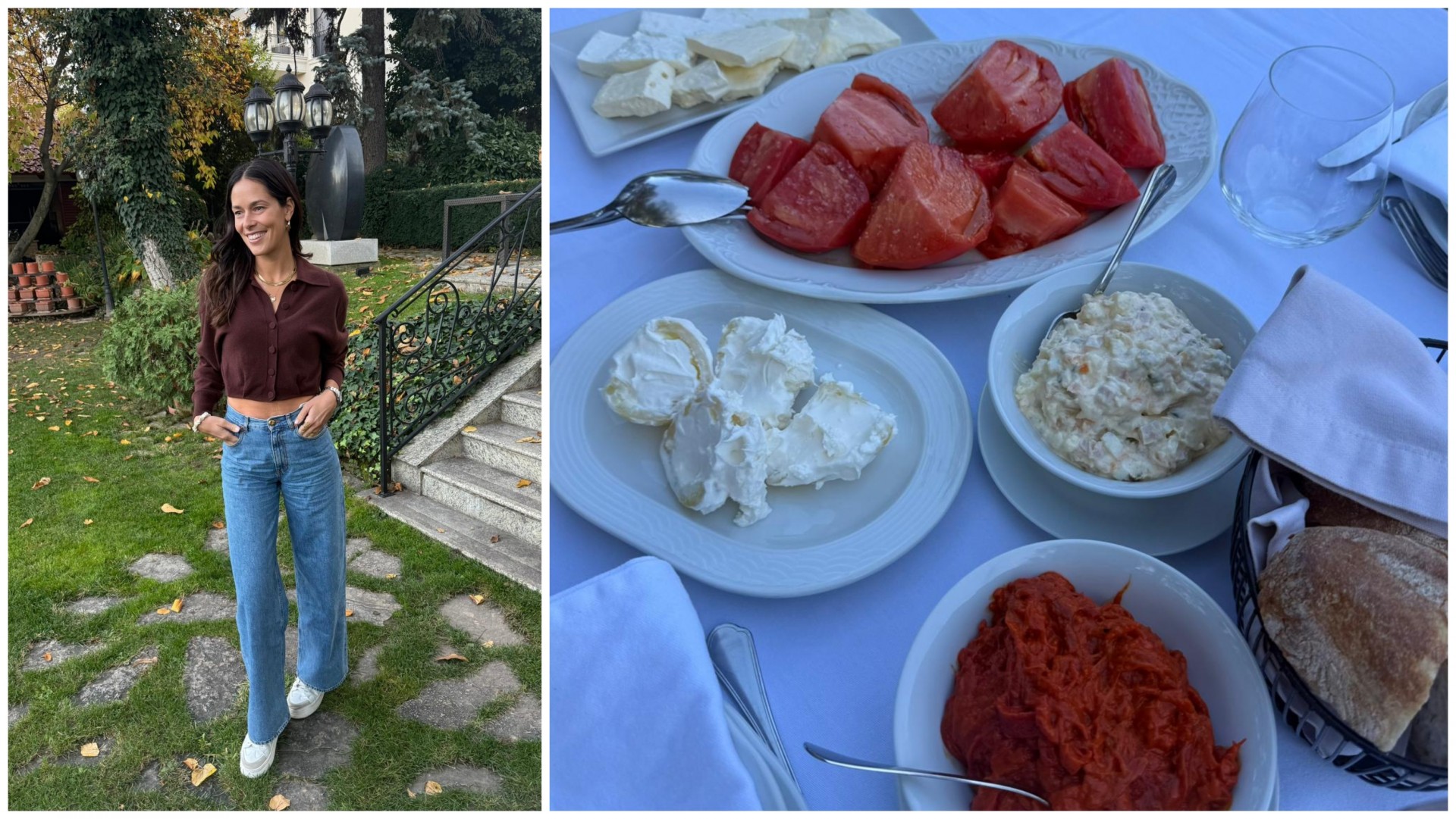 На масата на легендарната Ана Ивановиќ се најде и македонскиот ајвар: Со една фотографија славната тенисерка покажа како се сака своето