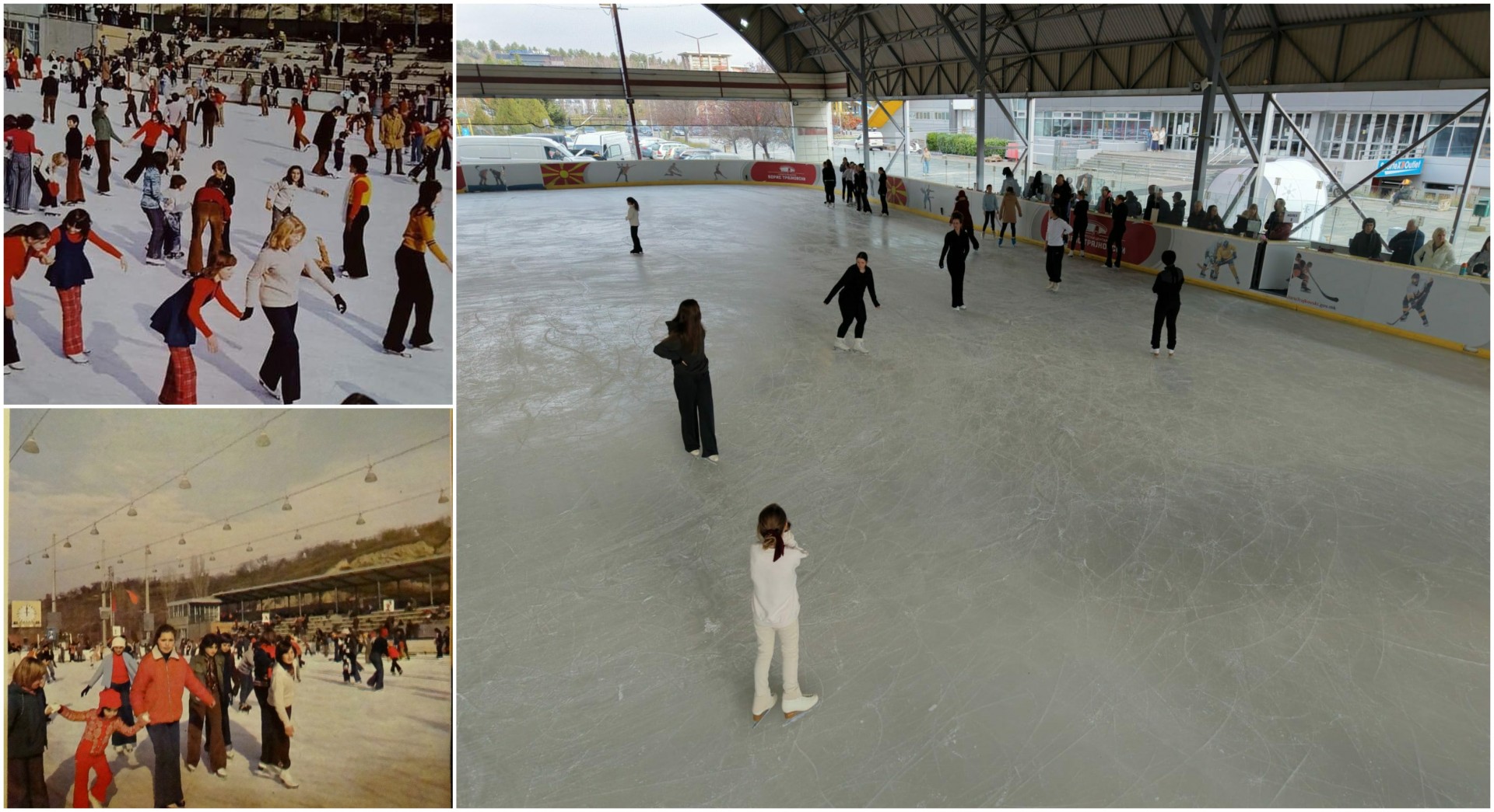 Скопје ја продолжува традицијата на зимска магија: Од лизгалиштето на Кале  до неговиот модерен наследник