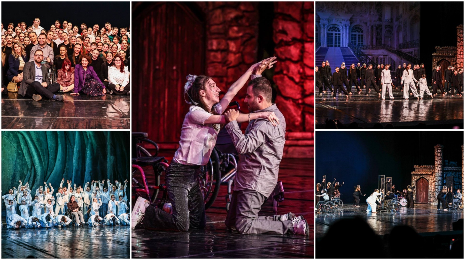 „Сонот на едно дете“ – инклузивна претстава што ја расплака публиката: 300 танчари на сцената на МНТ ја одиграа најемотивната приказна