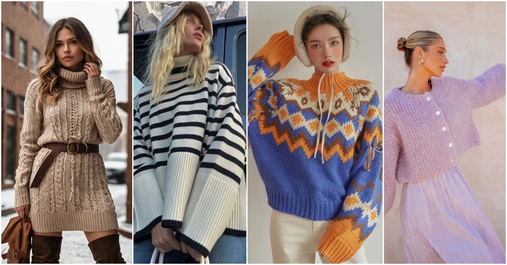 Тренди модни комбинации со џемпери: Ем модерни, ем стоплени – ова се „must-have“ моделите на сезоната