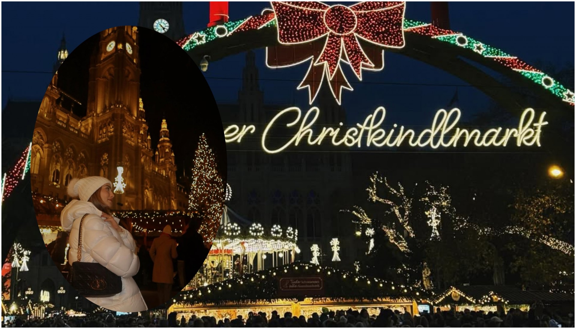 Александра Заева на патување во европска метропола: Слика за спомен со мајка ѝ Зорица пред големата новогодишна елка