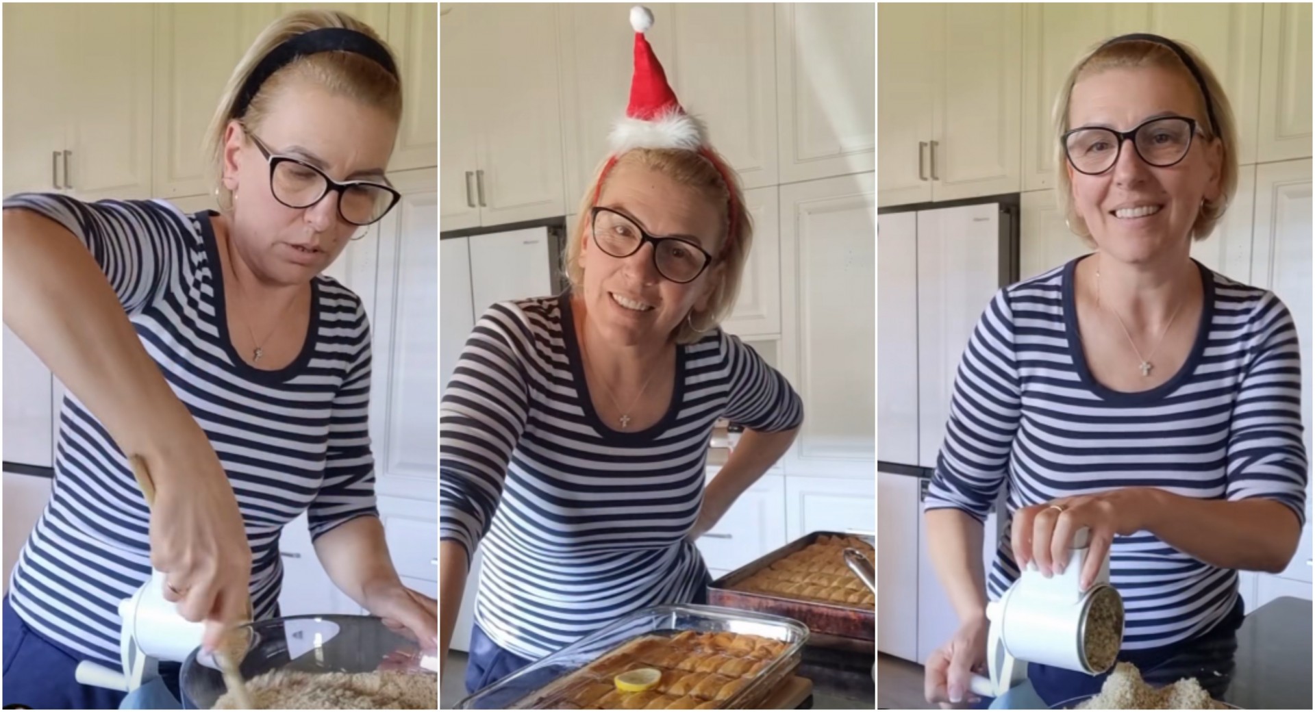 Не ја бидува само за пеење, оваа наша пејачка дури во Австралија ја приготвува највкусната посна баклава за Свети Никола