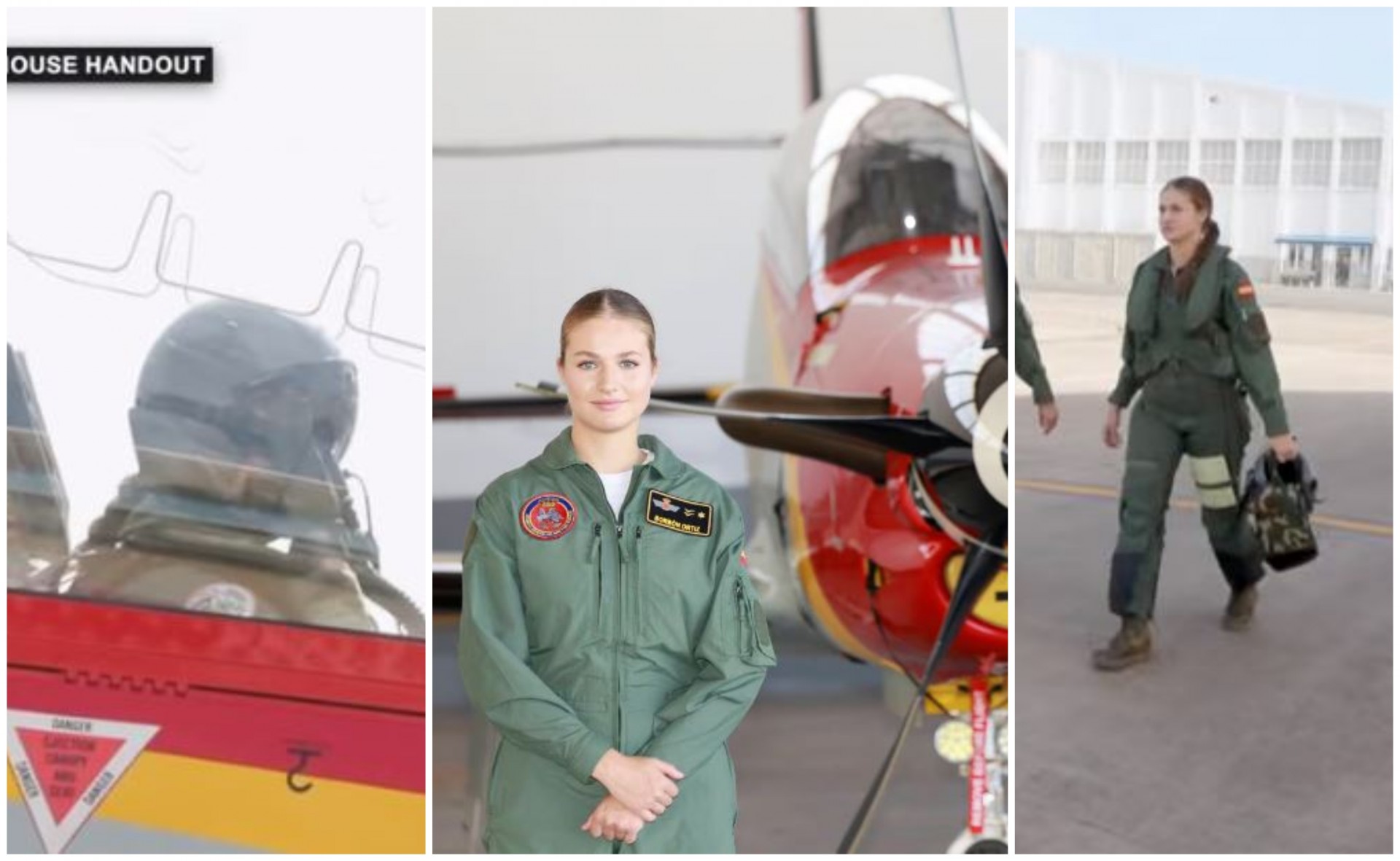 Кралицата Летиција горда на својата ќерка: Принцезата Леонор прв пат самостојно управуваше со воен авион и полета директно во историјата (ВИДЕО)