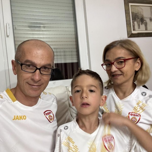 Јанкуловска со нова улога: мајка, сопруга и најгласен навивач за Македонија