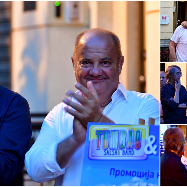 Ристо Самарџиев и Петар Ренџов 50 годишното пријателство го преточија во ноти со една цел – подарок за великанот