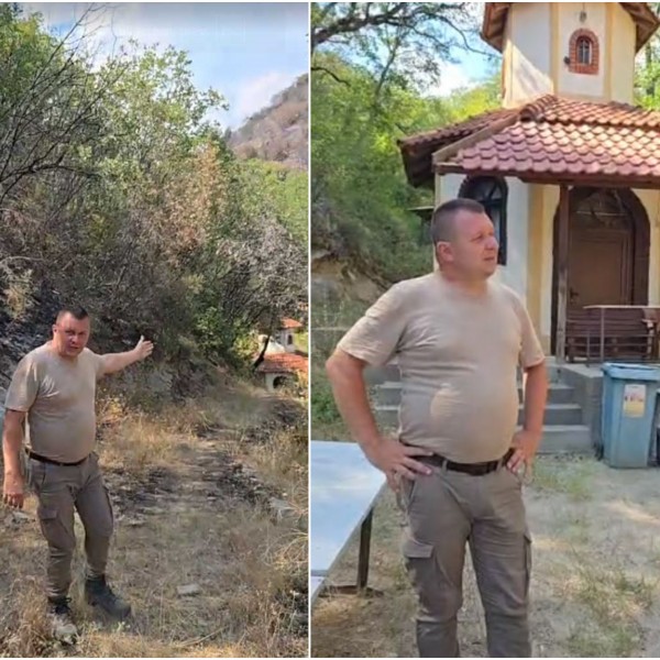 Пожарот застана пред Божјата врата: Чудо во Дојранско село (ВИДЕО)
