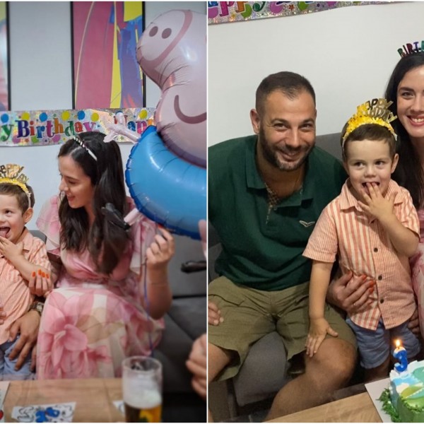 Роденден како од цртан филм: Синот на водителката Јелена во друштво на омилениот детски јунак!