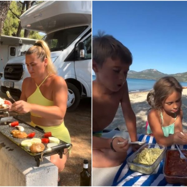 Сузана заминала на море сама со кампер комби и 3 деца: Подготвила ручек за на плажа, луѓето ѝ рекле дека е „срамота“ (ВИДЕО)