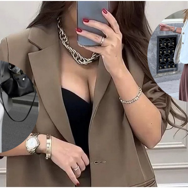 Сако кое ќе биде „must have“ есен 2025: Модел од 80-тите се враќа на голема врата