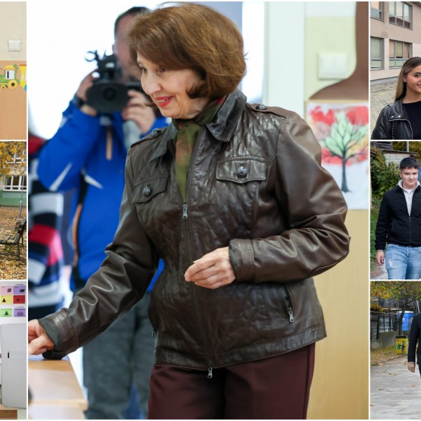 Поддршка со стил: Дамите на политичарите на изборниот ден (ФОТОГАЛЕРИЈА)