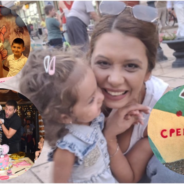 Се славеше во домот на Емра Куритшова и Петар Стојанов: Еве колку години наполни малата Лена