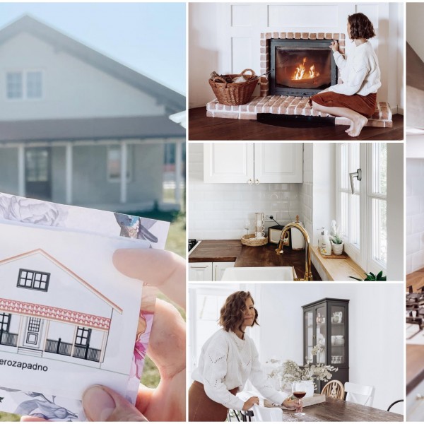 Мирна отсекогаш сонувала за селска куќа: „Најдов земја, изградивме куќа, сè сама нацртав и направив, без дизајнер!“