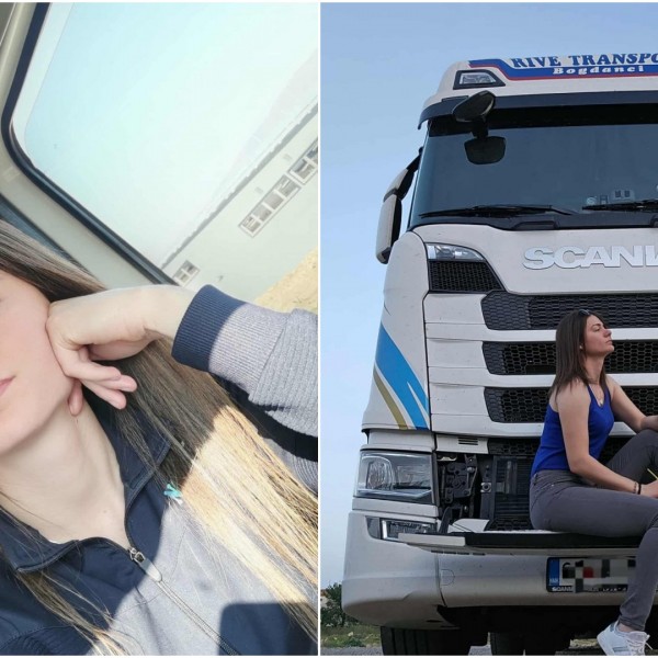 Балканците би рекле „син на татко“, но Благица од Богданци е храбра жена со ретка професија: Вози камион, поставува стандарди и среќна е со својата работа