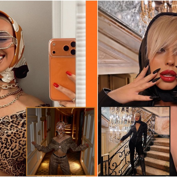 Антониа Гиговска неодолива во ретро стил: Марамите како нејзин нов моден потпис