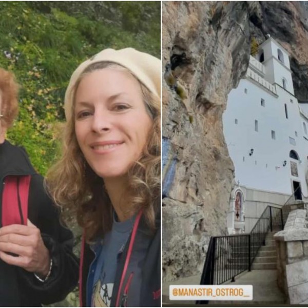 Свето патување на Илина Арсова и мајка ѝ: Духовен одмор во манастирот Острог