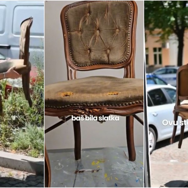 „Најубавиот мебел што го имам во домот го извадив од контејнер“: Жена од распадната столица направи скапоцено винтиџ парче