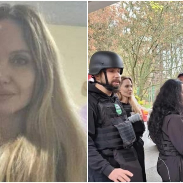 Анџелина Џоли пристигна во Украина ненајавено: Влегла во земјата пеш - нејзиниот возач бил регрутиран?!