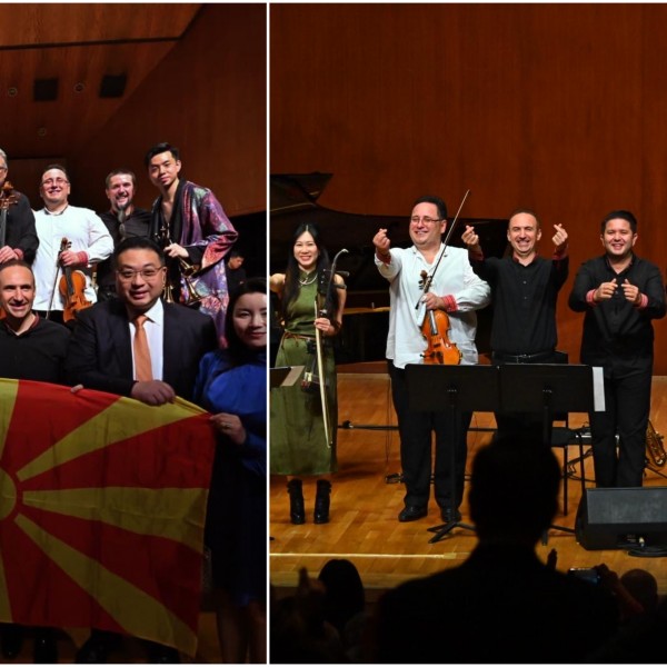 Музичка фузија: Симон Трпчески го крена Хонг Конг на нозе со „Македонисимо“