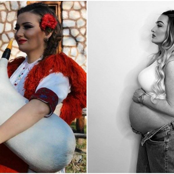 Македонската пејачка и гајдаџика, стана мајка на Митровден: Ја роди ќерката Талија