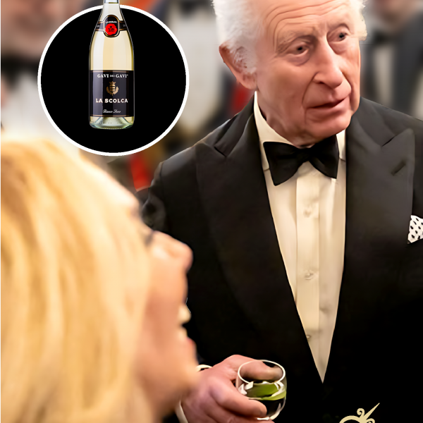 La Scolca на кралската трпеза во резиденцијата на Кралот Чарлс III