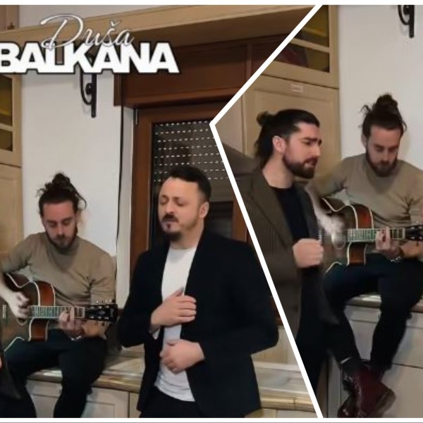 Српскиот претставник на Евровизија покажа дека знае македонски: Даниел Кајмакоски и Принц од Врање ја запеаа „Рани на усните“ во дует