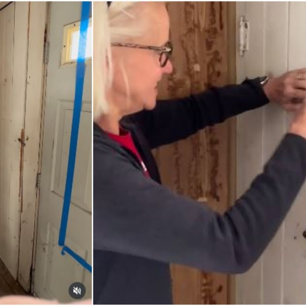 Пронашла скриена врата во стара куќа: Открила тајна стара 80 години