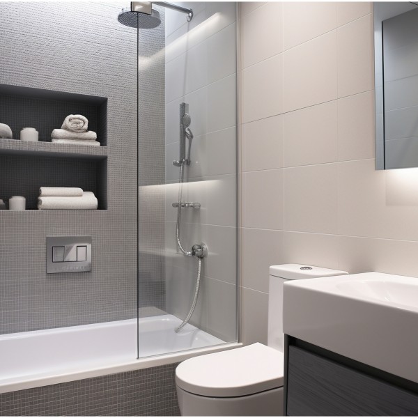 Како да имате модерна бања со малку пари: Заборавете на завесите за туширање, ова е тоа што сите го бараат сега!