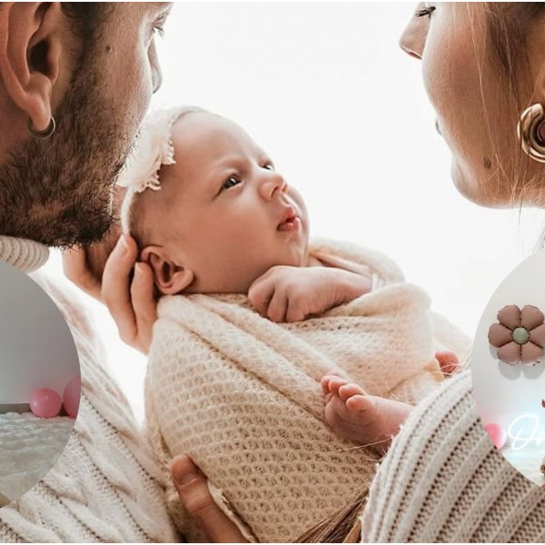 Лабунски имаат љубов што се роди во такси, крунисана со најубавата принцеза: Хана го прослави својот прв роденден