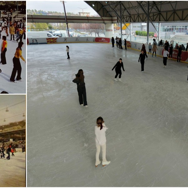 Скопје ја продолжува традицијата на зимска магија: Од лизгалиштето на Кале  до неговиот модерен наследник