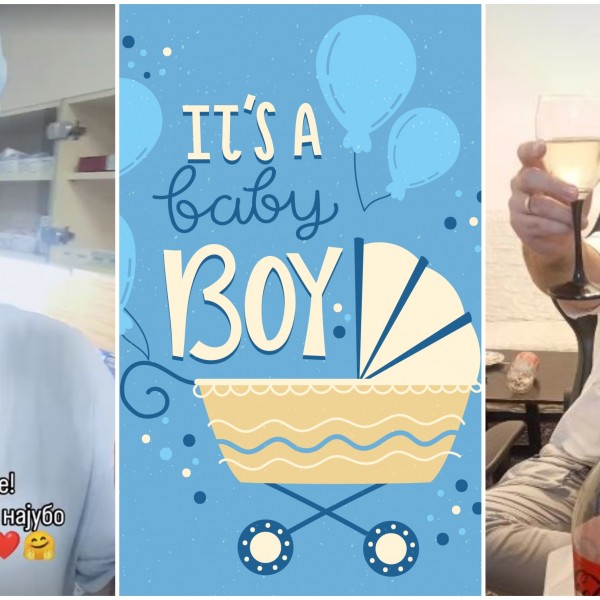 Македонскиот идол Виктор Апостоловски стана татко: „Се роди првиот маж во Апостоловци“