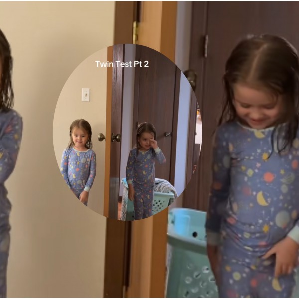 Дали близнаците се телепатски поврзани? Сите зборуваат за ова видео со 32 милиони прегледи