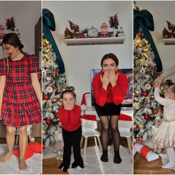 Празнична мода: ТОП три комбинации во режија на малата Тара и мама Христина