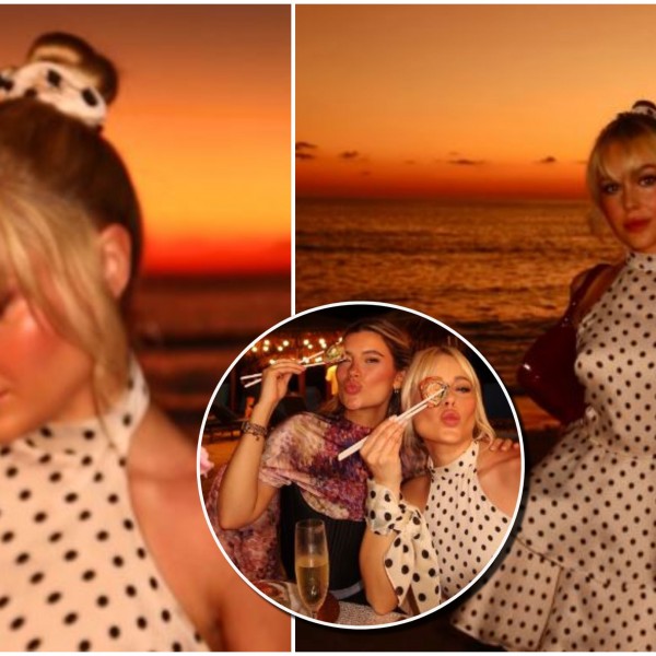 Додека ние одиме по зимски јакни, Лоба објави фотографија со фустанче на плажа: Зајдисонце како од филмска сцена