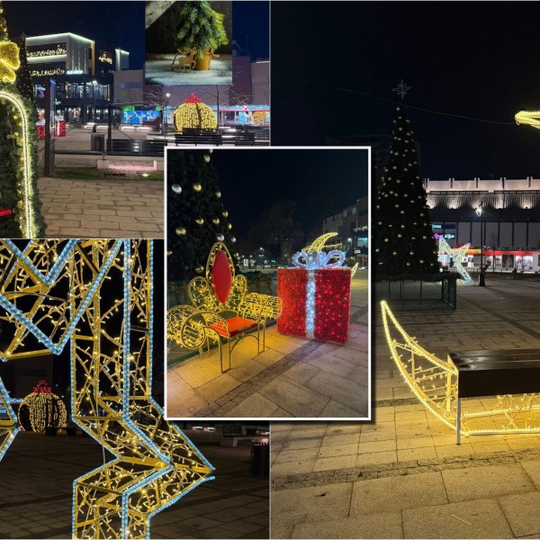 Во близина на Скопје најубавата празнична глетка, рај за гурманите и за економичните: Овој град годинава издоминира со новогодишните декорации