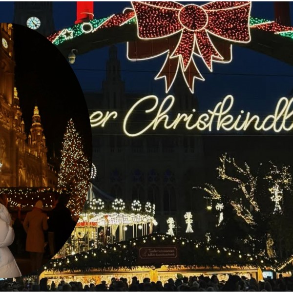 Александра Заева на патување во европска метропола: Слика за спомен со мајка ѝ Зорица пред големата новогодишна елка