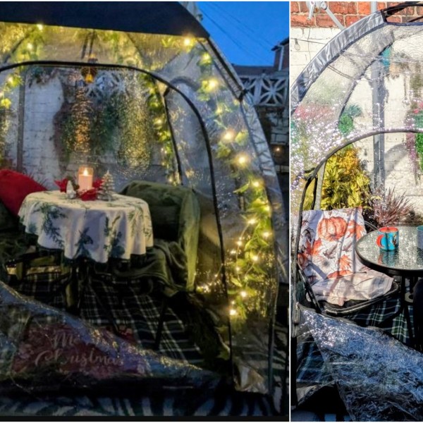 За евтина цена, добила сè што ѝ е потребно за совршена празнична атмосфера од Тему: Купила градинарско игло што му пркоси на ветер и дожд