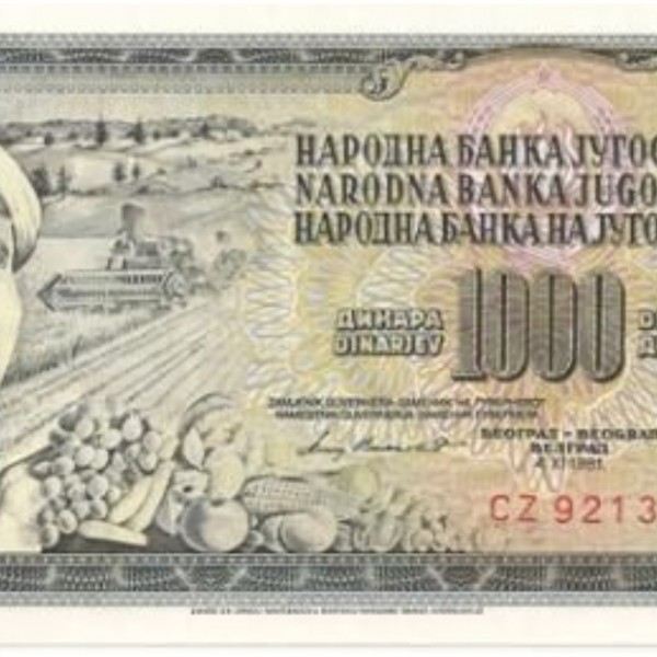 Во времето на Тито, за некој овие пари беа една плата: Никој не успеал да ја фалсификува „сивата гулабица“, а еве која е мистериозната жена од банкнотата