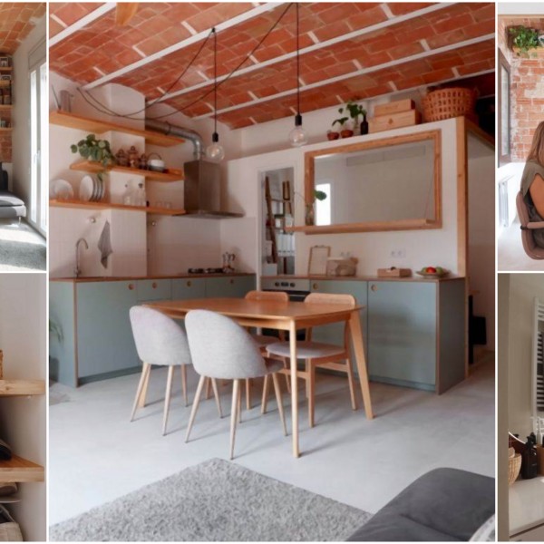 Мал стан од 45 квадратни метри реновиран за млад пар: Уривале 3 спални соби, причината ќе ве воодушеви